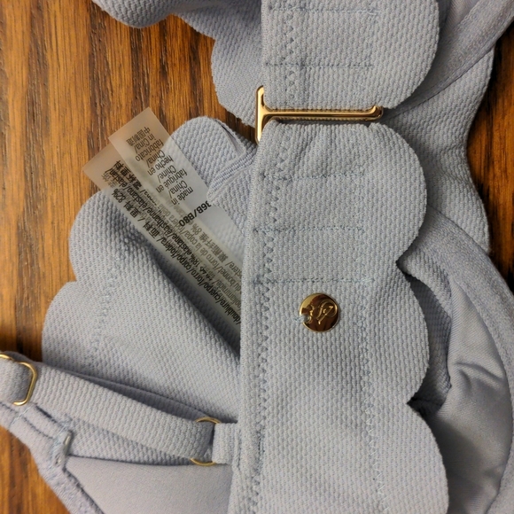 Icy Lavender Scallop Wicked Bikini Top - Picture 4 of 4